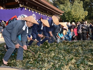 砥鹿神社　田遊祭