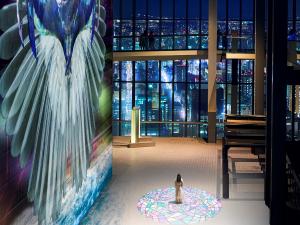 ミッドランドスクエア スカイプロムナード DIGITAL ART MUSEUM“CRYSTAL”光の空中庭園